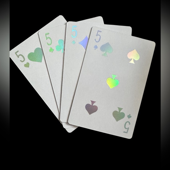 Dior Other - Joy Dior Suit “5” Designer Collectible Playing Card Set